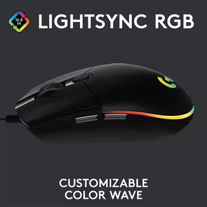 Logitech G102 Original Optical 8000DPI Office Silent Wired <b>Usb</b> RGB Pc Ergonomic Laptop Computer Gamer Gaming <b>Mouse</b> - Product Image 3
