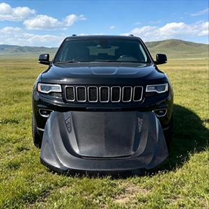 ฝากระโปรงคาร์บอนไฟเบอร์แบบทวิลวีฟ สำหรับรถ SUV 4x4 สไตล์สมรรถนะสูง ติดตั้งได้โดยตรง ฝากระโปรงรถแข่ง SUV - Product Image 1
