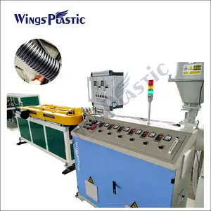 Alta velocidade automática Split Wire Conduit flexível Protective Wire Wrap Tube Making Machine