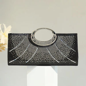 Mode premium diamant brillant pochette Socialite fête envoyée rival saisir diamant sac dîner dames pochette - Product Image 2