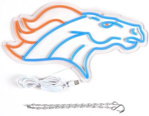 Letrero de neón de rugby para decoración de pared, luz LED de neón, decoración para la cueva del hombre, letrero de neón regulable, decoración para fiestas - Product Image 3