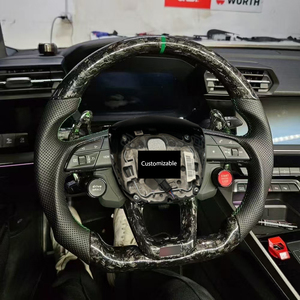 Volante Personalizado de Carbono Forjado para Actualización <span class=keywords><strong>Interior</strong></span> de Automóvil, Adecuado para <span class=keywords><strong>Audi</strong></span> Antiguos Modificados A3 A4L A4 <span class=keywords><strong>A5</strong></span> A6L A7 A8L Q3 Q5 Q7 Q8 - Product Image 2