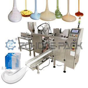 Stand up Zipper Bag Packing Machine Mini Detergent <b>Tomato</b> Ketchup Mini Machine - Product Image 3