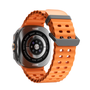 2024 W7 IP68 su geçirmez açık spor SmartWatch AMOLED ekran büyük ekran dahili pusula sağlık Fitness takip <span class=keywords><strong>Android</strong></span> - Product Image 2