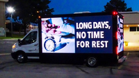 IP65 HD WiFi camion LED écran d'affichage couleur LED extérieur Mobile publicité numérique panneau d'affichage de détail électronique Module de signes