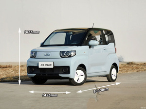 Chery New Energy Cherry QQ Ice 3 portes 4 places 2025 EV, mini-voiture électrique d'occasion 4 roues, petite voiture pour adultes, prix abordable, fabriquée en Chine - Product Image 4