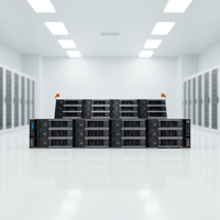 Serveur Dell R860 2U en rack, serveur d'entreprise, processeur Intel Xeon, stockage NVMe, alimentation redondante 1100W, prix de gros, en stock