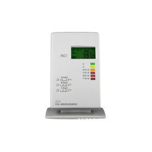 เซ็นเซอร์ตรวจจับฝุ่น PM2.5 แบบเลเซอร์ พร้อมจอแสดงผล LCD แสดงอุณหภูมิและความชื้น เครื่องตรวจสอบคุณภาพอากาศภายในอาคาร - Product Image 3