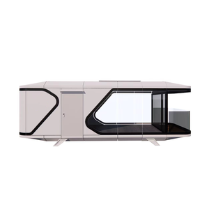 Không gian con nhộng nhà prefab nhà biệt thự nhà sang trọng đúc sẵn nhà di động hiện đại - Product Image 1