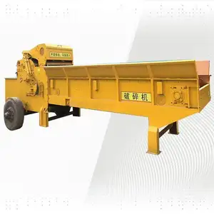 Alta produtividade 6 t/h triturador De Madeira abrangente picador varejo/pesados triturador de madeira integrado