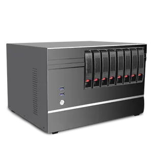 Nas Cases Personalizar 8 Bay Nas Storage Server Casos para computador nas PSU Incluir