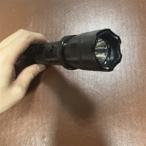 KP Tactical Flashlight Aluminum Shell Dual-Switch Control for Tactical Training Outdoor Exploration Emergency Safety