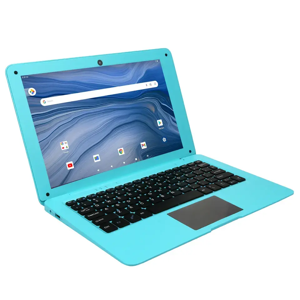 Beste Prijs Nieuwe 10.1 Inch Mini Notebook Fabriek Directe Verkoop Quad Core A133 2Gb + 64Gb Android Laptop Voor Het Bedrijfsleven En Leren