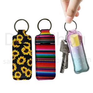 Impresión Personalizada para Porta Bálsamo Labial de Neopreno con Anillo Dorado, Porta Brillo Labial para Niñas - Product Image 5