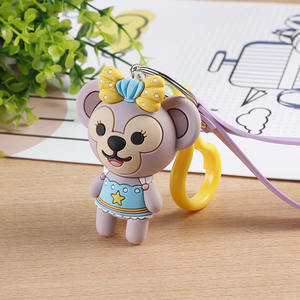 Porte-clés jouet animé en PVC, chargeur personnalisé, modèle 3d en PVC, - Product Image 4