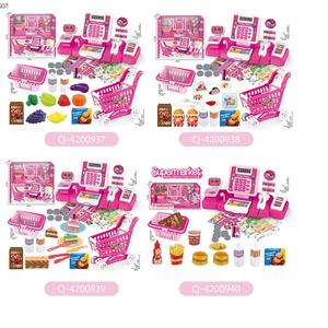 <span class=keywords><strong>Giochi</strong></span> di ruolo per bambini fingono di giocare a registratore di <span class=keywords><strong>cassa</strong></span> educativo carrello della spesa di frutta giocattoli Set da supermercato per la casa giocattolo - Product Image 5