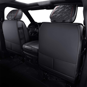 <span class=keywords><strong>Housse</strong></span> de siège de voiture en cuir de haute qualité, originale et personnalisée, pour Dodge Ram 1500 2009-2022, ensemble complet de housses de siège de voiture en cuir - Product Image 2