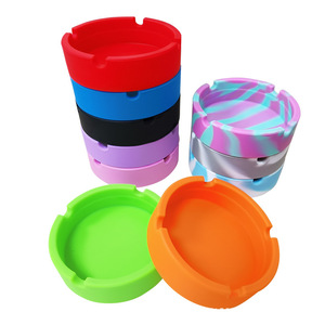 Cenicero de Silicona Ecológico, Portátil, Irrompible, Diseño Minimalista, Multicolor, Bandeja de Mesa para Cigarrillos, Blunts y Cigarros - Product Image 5