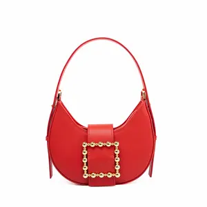 womens party red handbags and purses round women pu genuine custom leather bags