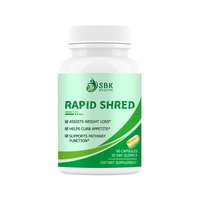 Capsules amincissantes rapides à marque privée : Kétones de framboise pour supprimer l'appétit, favoriser la sensation de satiété et la perte de graisse avec rétention musculaire