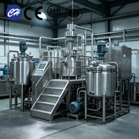 Cuve de mélange de liquides pour boissons en acier inoxydable sanitaire SS304, cuve de mélange de jus, de boissons et de lait avec certification sanitaire ASME CE