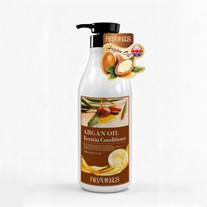 Set per la Cura dei Capelli <span class=keywords><strong>Grassi</strong></span> Formula UK 2-in-1, <span class=keywords><strong>Shampoo</strong></span> e Balsamo Biologici all'Olio di Argan Senza Solfati - Product Image 2