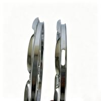 Aro de Tambor Metálico Fundido a Presión, Directo de Fábrica, Duradero, para Snare y Tom, 8'', 10'', 12'', 14'', 16'', Personalizable, Ligero, Accesorios