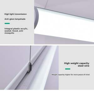 Profilé LED T5 en aluminium pour <span class=keywords><strong>tube</strong></span> LED à 270 degrés, certifié ROHS, pour la flexion, le soudage et la décoration - Product Image 3