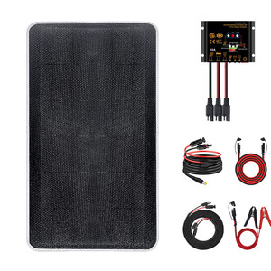 Prix d'usine, chargeur de batterie <span class=keywords><strong>solaire</strong></span> personnalisé 10W avec contrôleur MPPT 12V/<span class=keywords><strong>24V</strong></span>, <span class=keywords><strong>kit</strong></span> <span class=keywords><strong>solaire</strong></span> pour voiture, moto, marine, <span class=keywords><strong>camping</strong></span>-<span class=keywords><strong>car</strong></span> - Product Image 1