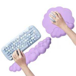 Tappetino ergonomico da scrivania in pelle Cloud tappetino per Mouse da gioco tappetino per Mouse da tavolo con tappetino da gioco tappetini da gioco tappeto per PC da gioco personalizzato per ufficio