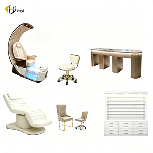 Salon Furniture Set Nail Equipment Beauty One-Stop Design Free <strong>3D</strong> Draw Foot Spa Pedicure Chair Professional Manicure Tables Set - Product Image 1
