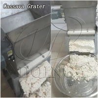 Rectifieuse de manioc à moteur diesel pour la production de garri et de farine Râpe à manioc