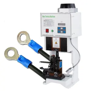 EW-09 wire clamping high efficient cable connection terminal crimping machine for wires cables