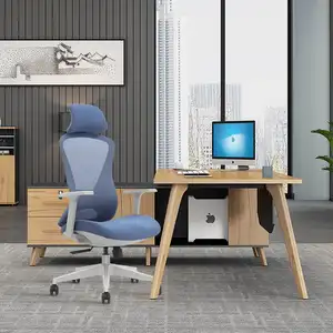 Tall New Style Nordic Comfy Lift Chair Easy Rocking Office Chair With Wheels Commercial Leisure Soft For Home Office
