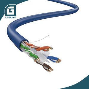 Câble réseau <span class=keywords><strong>RJ45</strong></span> Cat6 UTP non blindé en PVC de bonne qualité Gcabling, 305 <span class=keywords><strong>m</strong></span>, pour communication intérieure et extérieure - Product Image 1