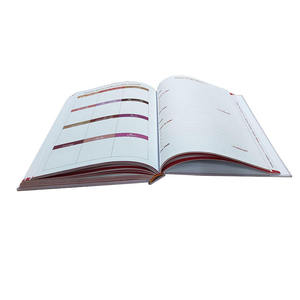 พิมพ์สมุดโน้ตปกแข็งแบบขายส่งพร้อมปกผ้าลินิน - Product Image 6