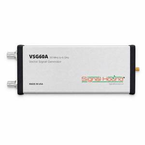 Générateur de signaux vectoriels Signal Hound VSG60A 50 MHz à 6 GHz, largeur de bande de streaming en temps réel de 40 MHz, 0,3 % EVM - Product Image 1