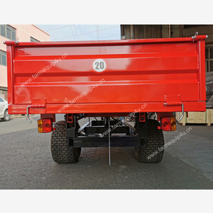 <span class=keywords><strong>2</strong></span> 휠 싱글 액슬 소형 농장 트랙터 트레일러; 후방 유압 팁 트레일러 1 톤 1.5 톤 <span class=keywords><strong>2</strong></span> 톤 3 톤 4 톤 - Product Image 2