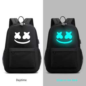<span class=keywords><strong>Sac</strong></span> à <span class=keywords><strong>dos</strong></span> lumineux avec port de charge USB, verrou de sécurité et bracelet DJ, <span class=keywords><strong>sac</strong></span> à <span class=keywords><strong>dos</strong></span> de voyage unisexe tendance pour ordinateur portable et musique DJ - Product Image 4