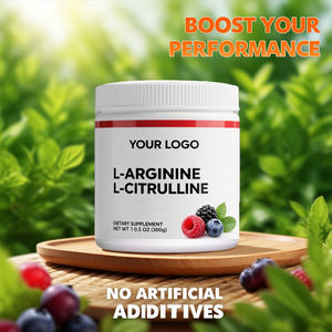 Suplemen Energi Asam Amino L-Arginine dan L-Citrulline Bubuk Label Pribadi - Product Image 2