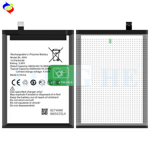 Oem 5000Mah BL-49iX Hoge Kwaliteit 100% Nul Cyclus Mobiele Telefoon Batterij Voor Infinix Smart Hd 2021 - Product Image 3