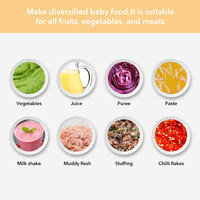 Grote Capaciteit Babyvoeding Maker Blender Stomer Puree Pasta Maker Warmer Melkmachine Babyvoeding Mixer