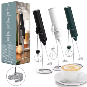 Factory Wholesale <b>Kitchen</b> Gadgets Coffee & Tea Tools USB Rechargeable Electric Milk Foamer Frother Machine for Coffee Milk OEM - Product Image 1
