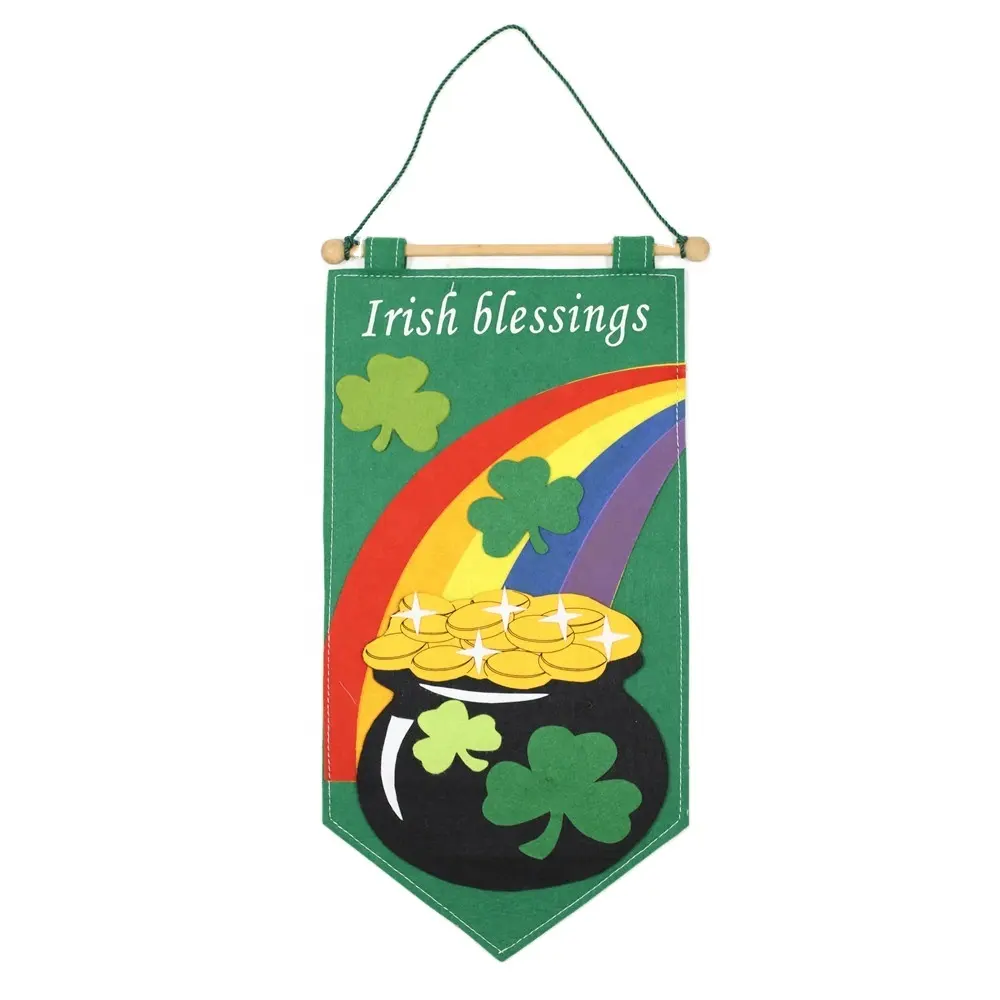 Bandiera della bandiera di stagione del festival dello sciamano irlandese <span class=keywords><strong>st</strong></span> patrick a buon mercato