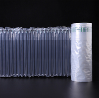 Emballage en rouleau de film à bulles Pruida, colonne d'air, matériau PA+PE, épaisseur 50-100um, imperméable et antichoc, transparent