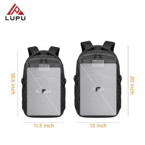 Mochila Táctica LUPU de 25l, Blanca y Negra, Camuflaje, para Exteriores, Escuela, Viajes, con Compartimento para Portátil - Product Image 2