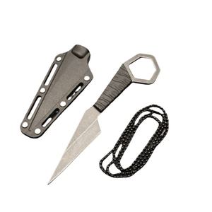 Green <b>Edge</b> High Quality Tactical EDC Stainless Steel Pocket Knife <b>Plastic</b> Handle SS185 2.0mm Thickness for DIY OEM Customization - Product Image 1