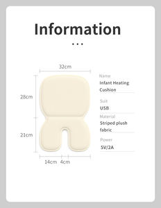 Anjuny, cojín de asiento de coche de piel de oveja para bebé de seguridad infantil, blanco, de alta calidad, con arnés, fundas de asiento de coche para niños ajustables - Product Image 5