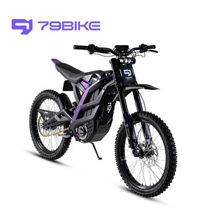 Moto tout-terrain électrique EU 79Bike 72V 8500W pour adultes, cross-country, haute vitesse, puissante, moteur électrique. - Product Image 1