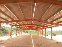 Estructura de Acero Prefabricada JIEKE, Solo Estructura, para Gallinero, Moderna, Galvanizada, Ligera, de Metal, con Garantía de por Vida